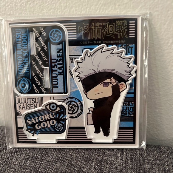 Jujutsu Kaisen Gojo Satoru Chibi Sorcery Fight Small Acrylic Stand - Picture 2 of 3